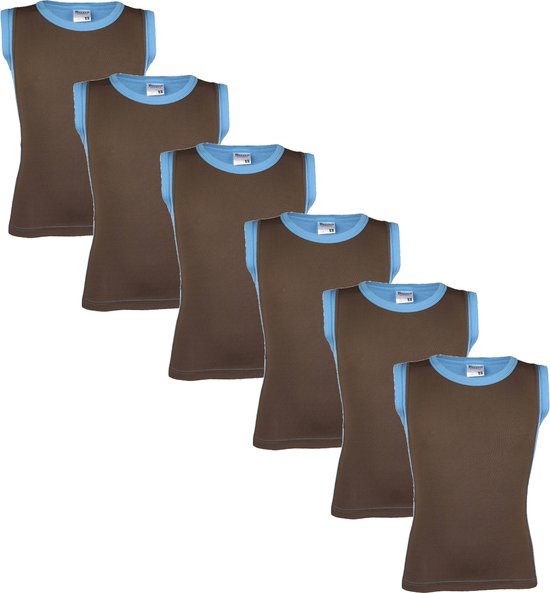 Beeren Lot de 6 chemises sans manches pour Garçons par Sjimmie taille 128/140