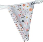 BINK Bedding Stoffen Slinger - Vlaggenlijn Saar model XL (7.5 mtr, 15 vlaggetjes)
