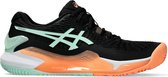 Asics Padelschoen Gel Resolution 9 Dames Zwart