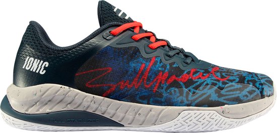 Bullpadel padel schoenen heren Ionic 24V Blauw Rood