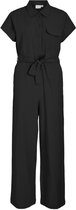 Vila Broek Viprisilla S/s Jumpsuit 14096231 Black Beauty Dames Maat - W44