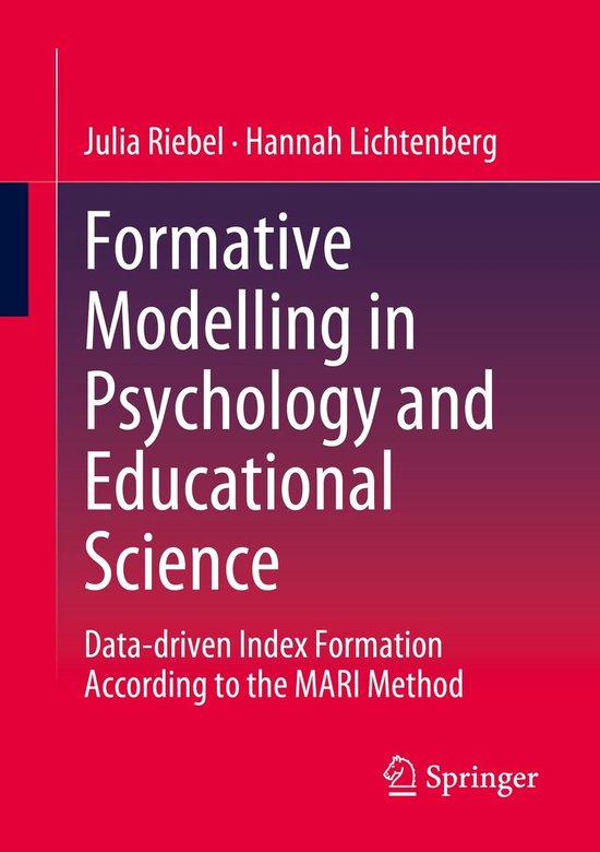 Education (R0) - Formative Modelling in Psychology and Educa ... - cover