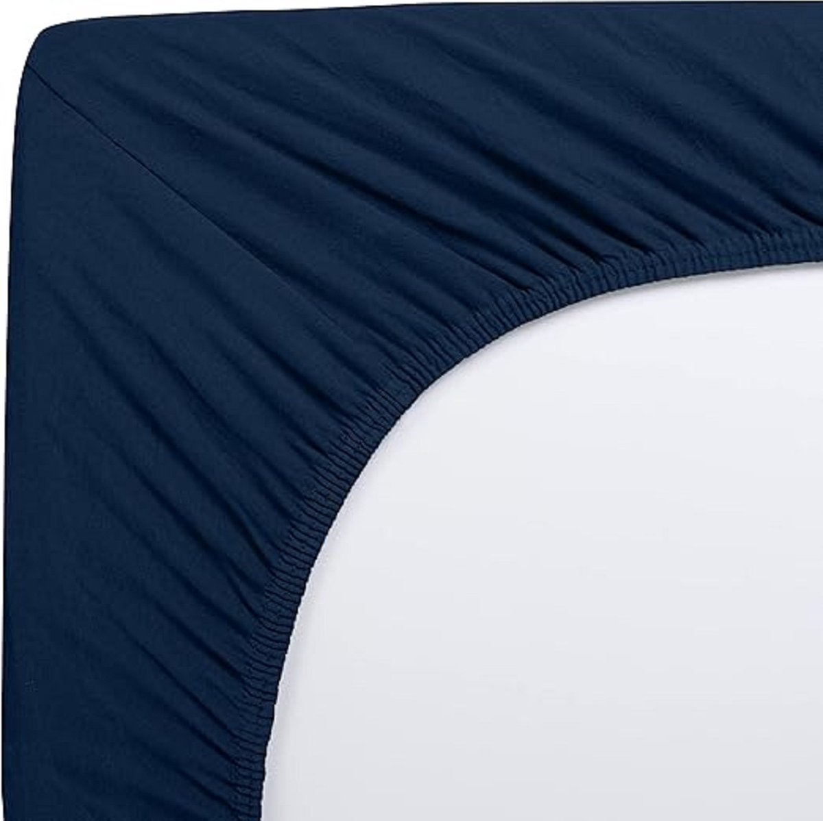 hoeslaken, 100% katoen, Cotton Soft - Anti-allergie \ Bijzonder ademend, resistent, huidvriendelijk,90 x 190 cm