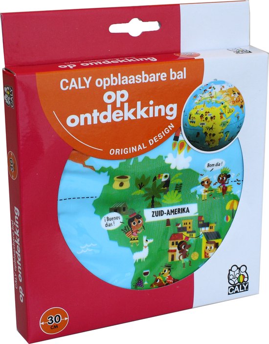 Craenen Opblaasbare Wereld Globe Bal - Educatief speelgoed voor kinderen