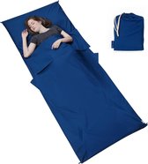 Lichte en compacte slaapzak voor outdoor camping en huttenslaapzak - microvezel, 90 x 220 cm Slaapzak voor camping