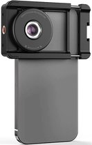 DrPhone APL-09 100X Smartphone Microscoop - Autofocus met LED-licht - Universele Microscooplens Met CPL Filter - Zwart