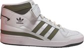 Adidas - Forum Mid - Sneakers - Wit/Groen - Mannen - Maat 42