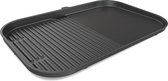 XL Grill & Flat Plate Non-Stick Combo - BBQ Plaat Officieel Accessoire Compatibel met Ninja Woodfire OG850 / OG901 Zwart Barbecue