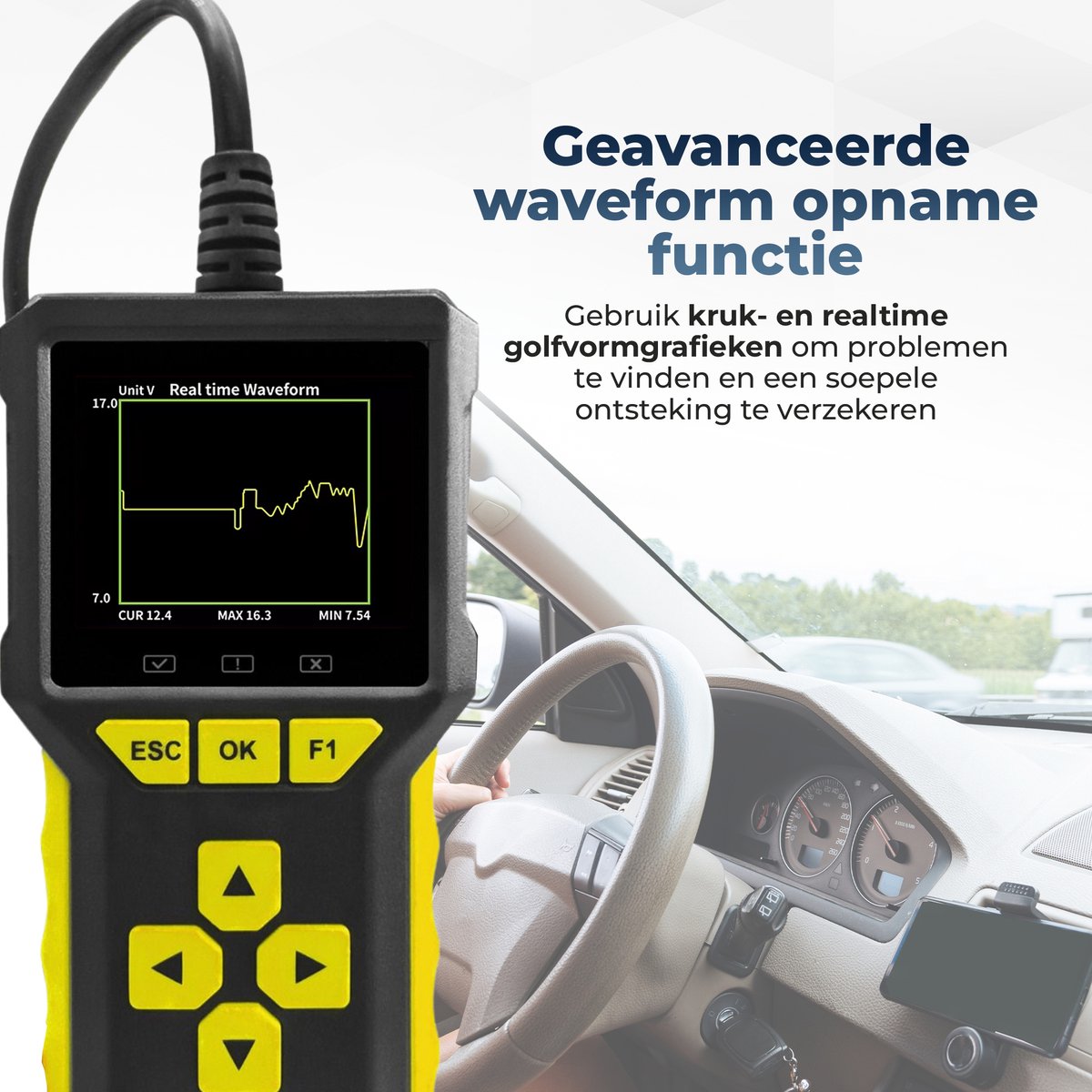 Deluxness - OBD2 Scanner en Batterijtester thumbnail 4