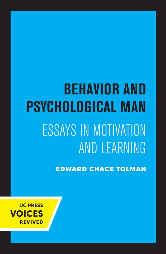 Behavior and Psychological Man - cover