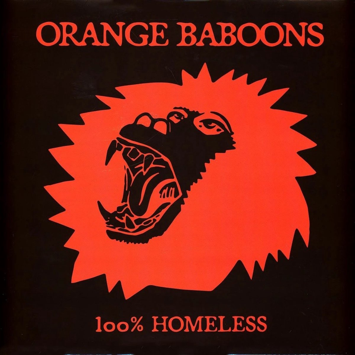Orange Baboons - 100% Homeless (2 LP) (Limited Edition) (Coloured Vinyl)