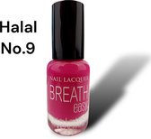 Halal Nagellak - BreathEasy - nagellak no. 09 - waterdoorlatend - luchtdoorlatend - Halal