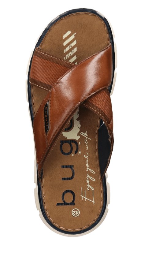 Bugatti Heren Slipper Cognac COGNAC 43