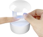 Mini Nail Lamp - 21W UV/LED Nail Dryer UV Light for Nails for Gel Nail Polish, Poly Builder Nail Gel - Glue Gel, Nail Art Tools for Starters Home DIY Professionals- UV LED nageldroger - nagellamp