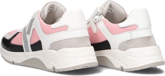 Wysh Anya Lage sneakers - Leren Sneaker - Meisjes - Wit - Maat 32