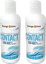 Orange Care Contactgel Elektriciteitsgeleider 6x 200 ML - elektroden therapie geleding elektroden - geleidende elektrode gel TENS / EMS spierstimulatie apparaten voor bescherming huid en hydratatie