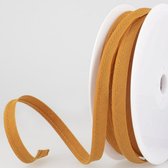 Paspelband rol van 23 meter - 10mm breedte mosterd geel - paspel voor naaien