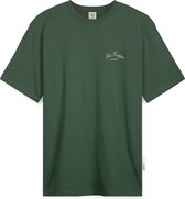 A-dam Green Tree Hugger - T-shirt - Heren - Volwassenen - Vegan - Korte Mouwen - T-shirts - Katoen - Groen - M