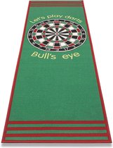 ABC Darts - Dartmat - Groen Bulls Eye - 237 x 80 cm