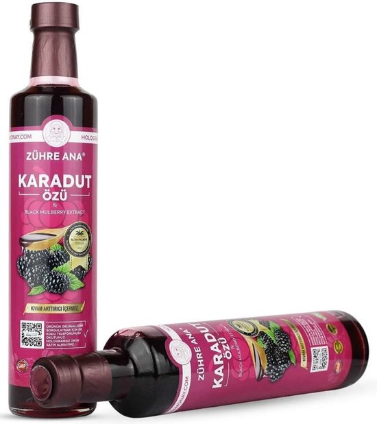 Foto: Z hre ana zwarte moerbei extract siroop 1 fles 670 gr black mulberry extract met vitamine a b c e en k is een nieuwe formule speciaal ontwikkeld voor uw thuiskeuken en tafels van z hre ana 