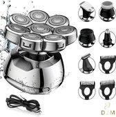 DJM®'s the Maverick 6 in 1 Skull Shaver - Head Shaver - Hoofd Scheerapparaat - Scheerapparaat hoofd - Grooming kit
