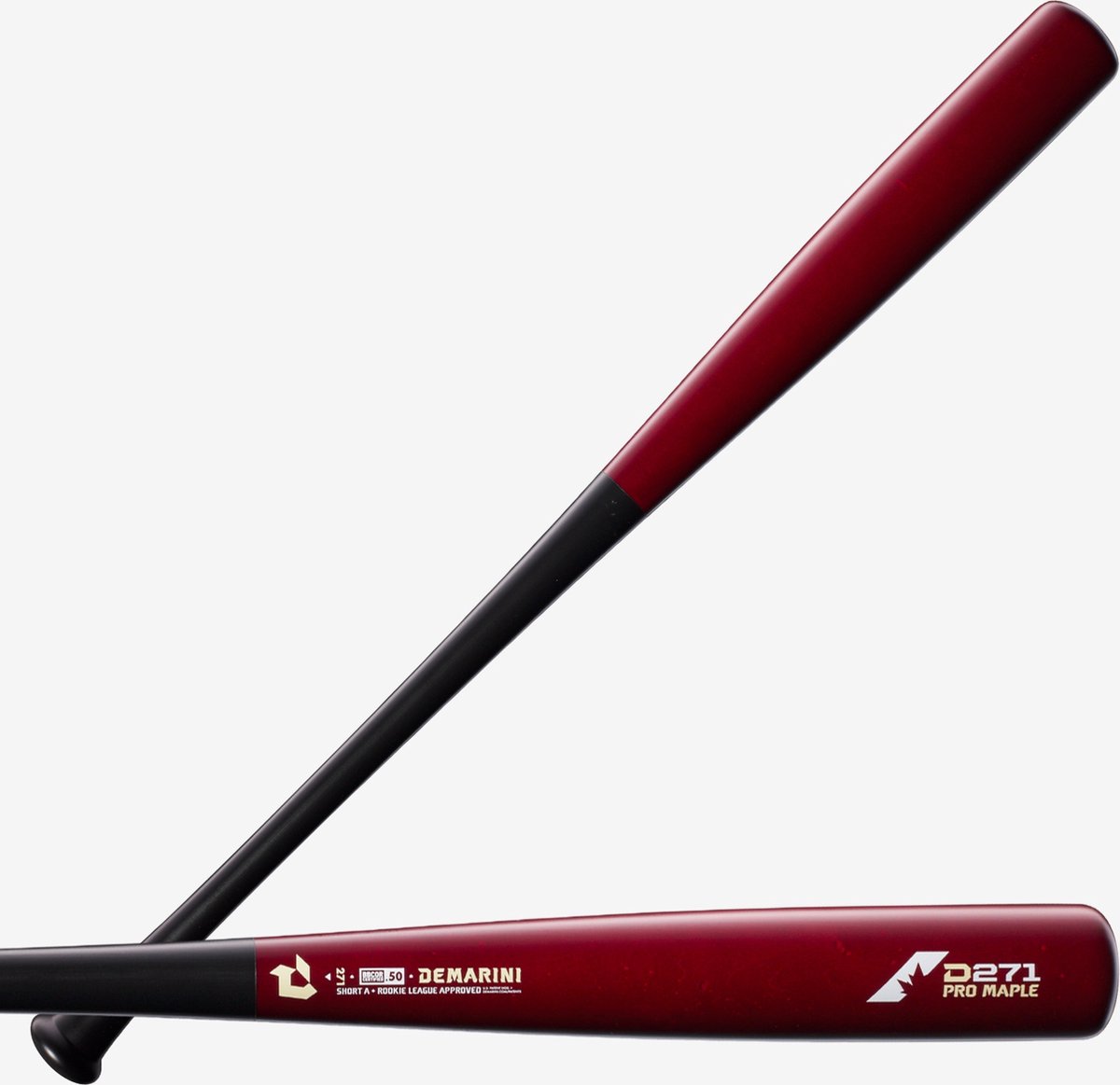 Demarini D271 PRO MAPLE WOOD COMPOSITE 2932 Composiet Houten Honkbalknuppel 32inch/29ounce