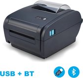 DrPhone LabelMate Pro - Bluetooth & USB Labelprinter – Labelprinter Zonder Inkt – Met Mobiele App – Print Breedte 40-110mm - 203dpi