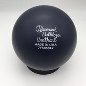 Bowling Boule de bowling ' Bulldozer Universal , uréthane, bleu foncé, 10 p, non percée, sans trous, 2 gravures de couleur blanche