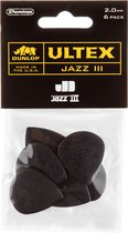 Jim Dunlop - Ultex Jazz III - 2.00 mm - 6-pack