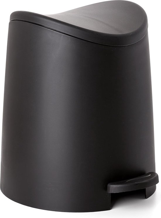 Black Sweden Home Prullenbak voor in de badkamer, 5 liter