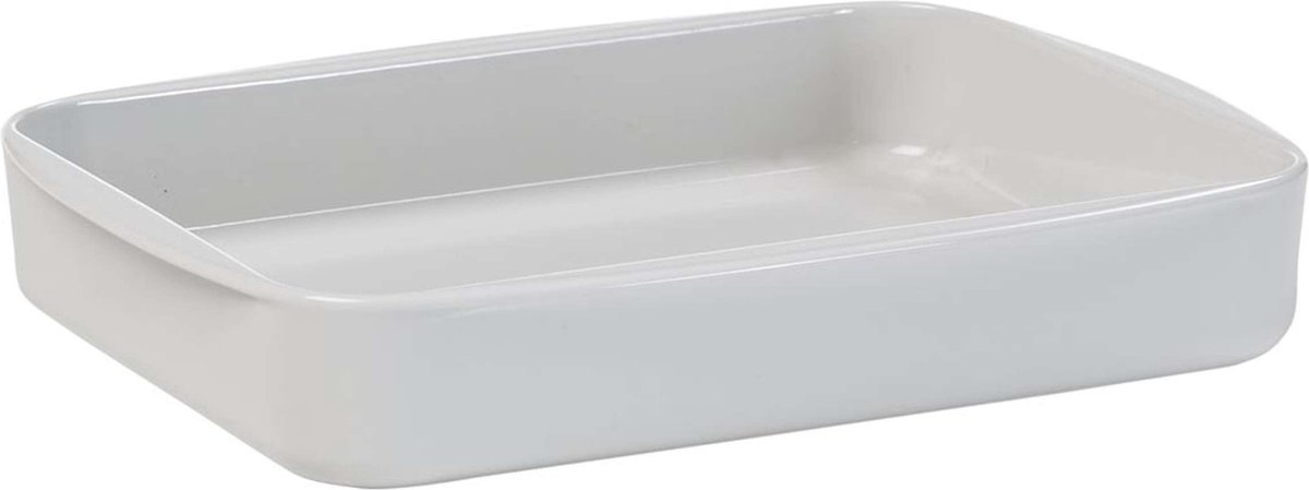 Eva Trio - Legio Nova Ovenschaal 36x29 cm - Porselein - Zilver -