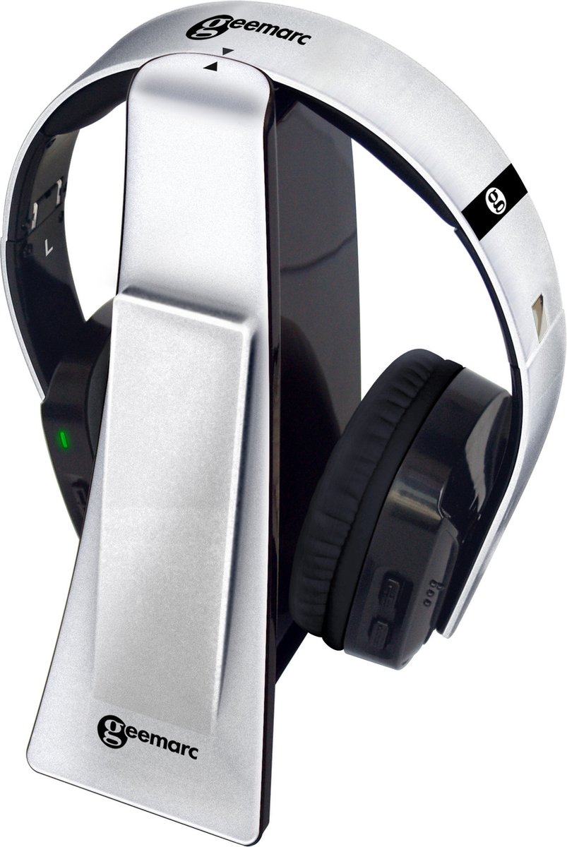 Goedkoopste GEEMARC CL7400-OPTI draadloze TV-Headset TV-Luisterset - 125dB VERSTERKING - TV hoofdtelefoon - OPTISCHE aansluiting - Toslink