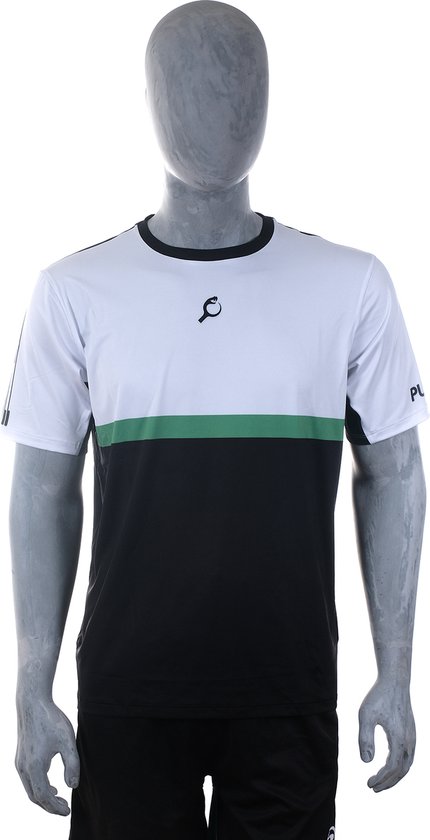 PUNTAZO Padel T-shirt Heren Sportshirt Medium groen Korte mouw