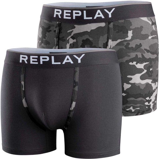 Replay underwear 2-pack boxers maat M