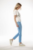 GARCIA Celia Dames Straight Fit Jeans Blauw - Maat W33 X L32