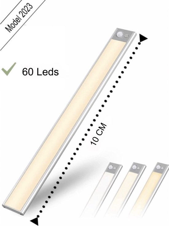 Led lamp - Led - Leds standen licht, koud licht, fel licht - USB C