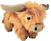 Inware pluche Schotse hooglander koe knuffeldier - bruin - staand - 24 cm - Koeien knuffels - Dieren