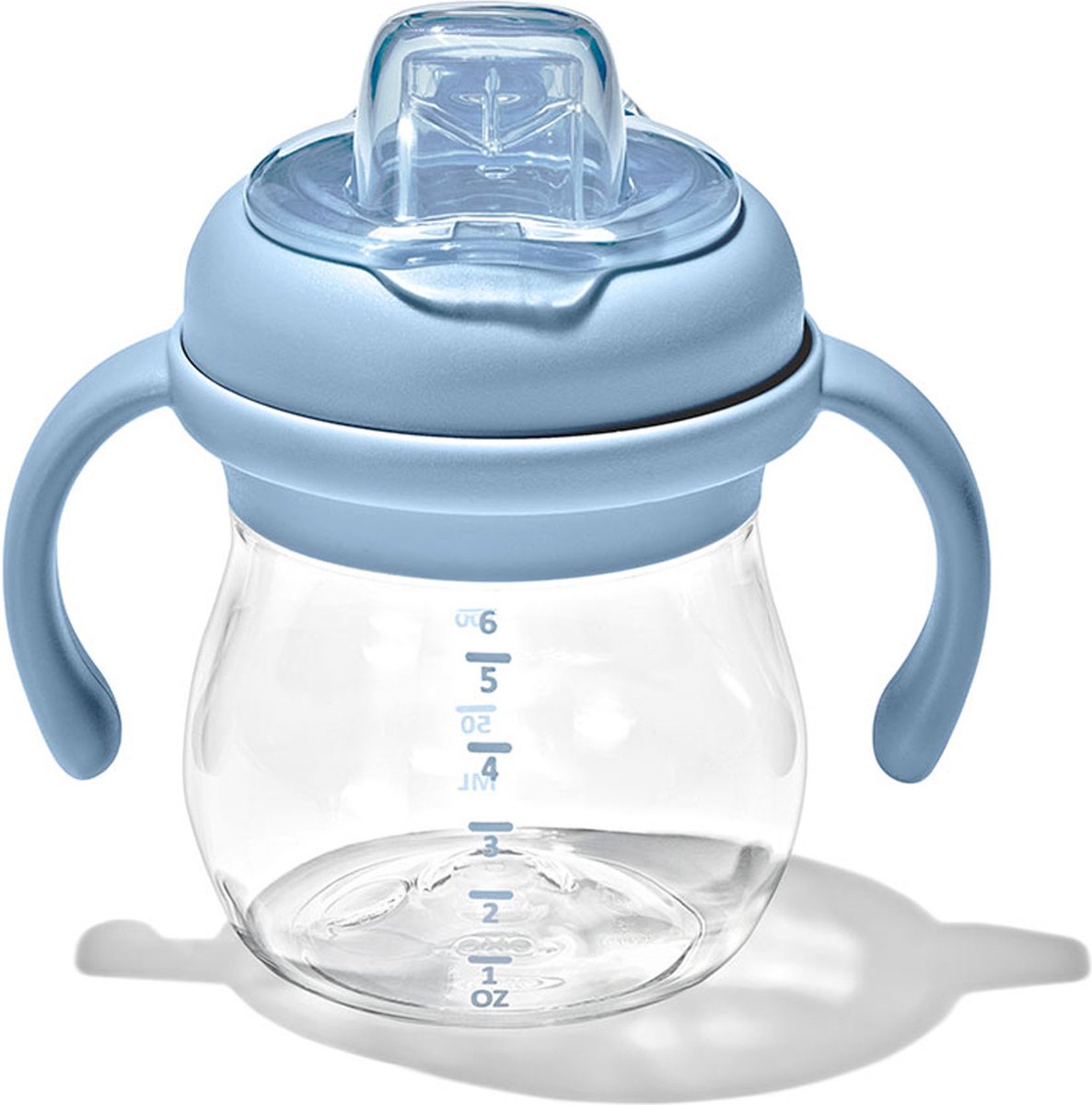 OXO tot Transitions Antilekbeker met zachte tuit - Drinkbekers - Drinkbeker - Drinkbeker baby - 150 ml - Dusk