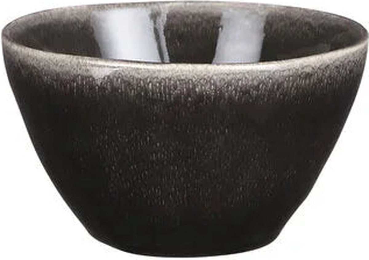 Mica Decorations Kom 'Tabo' (Zwart Ø14cm)