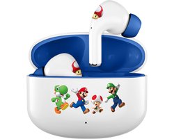 Super Mario - Friends - draadloze oordopjes - met oplaadcase - touch control - extra eartips - TWS earpods bluetooth
