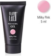 Glamlac Polygel - Polyacryl Gel Milky Pink 5 ml- Professioneel product - Salon kwaliteit - Mini verpakking