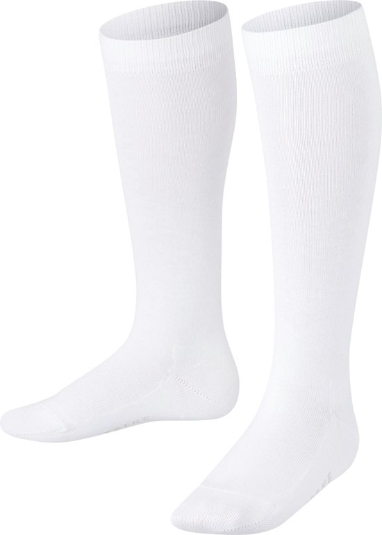 FALKE Family chaussettes hautes en coton durable enfants blanc - Taille 23-26