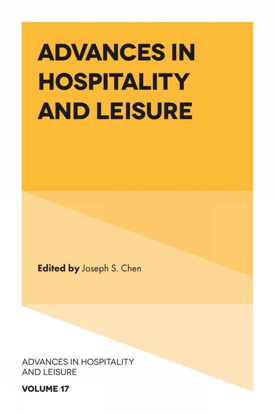 Advances in Hospitality and Leisure- Advances in Hospitality ... - cover