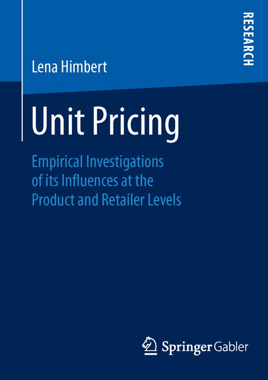Unit Pricing - cover