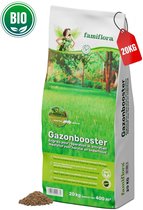 Famiflora BIO Gazonmest 20kg - Gazonbooster (tot 400m²) - Gazonmeststof Gras