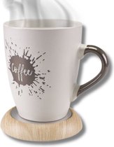 Beper Cup Warmer - Mok Warmer - Koffie Warmer - Verwarmde Onderzetter - Koffie Warmhouder - USB