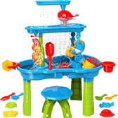 Watertafel - Zandtafel - Speeltafel voor Kinderen - Activiteiten Tafel voor Baby en Kinderen - Blauw - XXL