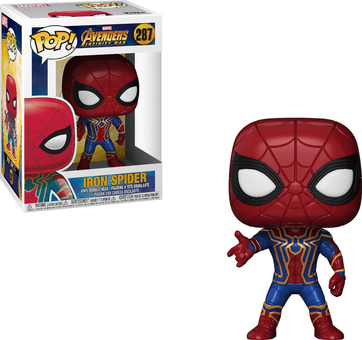 Funko Pop! Avengers Infinity War Iron Spider - #287 Verzamelfiguur — afbeelding 5