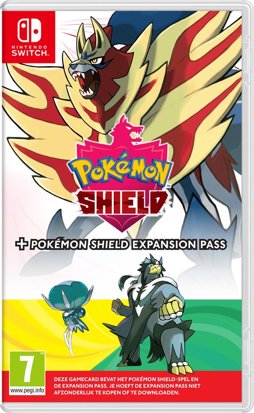 Nintendo Switch Expansion Passシールド Nintendo Pokémon Shield + Expansion Pass - Switch game - Galar