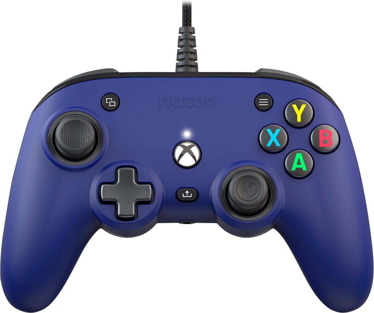 NACON Officiële Bedrade Xbox X Pro Controller Blauw